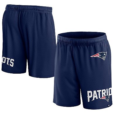 Men's Fanatics Branded Navy New England Patriots Clincher Shorts