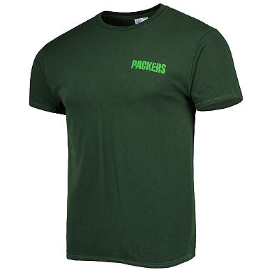 Men's '47 Green Green Bay Packers Fast Track Tonal Highlight T-Shirt