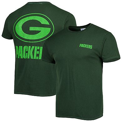 Men's '47 Green Green Bay Packers Fast Track Tonal Highlight T-Shirt