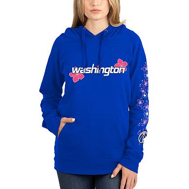 Women's New Era Royal Washington Wizards 2022/23 City Edition Pullover Hoodie