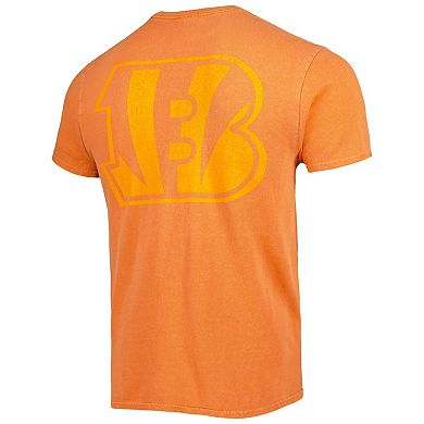 Men's '47 Orange Cincinnati Bengals Fast Track Tonal Highlight T-Shirt