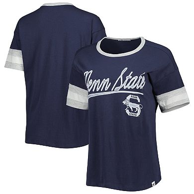 Women's '47 Navy Penn State Nittany Lions Dani Retro Slub T-Shirt