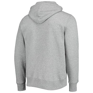 Men's '47 Heathered Gray Seattle Kraken Pregame Headline Pullover Hoodie