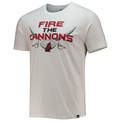 Men's '47 White Tampa Bay Buccaneers Team Super Rival T-Shirt