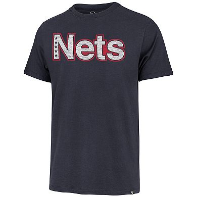 Men's '47 Navy Brooklyn Nets 2021/22 City Edition MVP Franklin T-Shirt