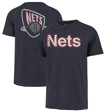 Men's '47 Navy Brooklyn Nets 2021/22 City Edition MVP Franklin T-Shirt