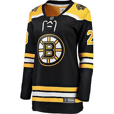Women's Fanatics Branded Derek Forbort Black Boston Bruins Home Breakaway Player Jersey
