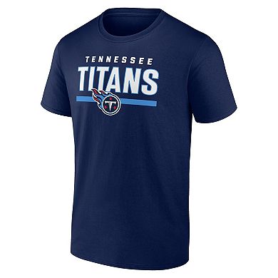 Men's Fanatics Branded Navy Tennessee Titans Speed & Agility T-Shirt