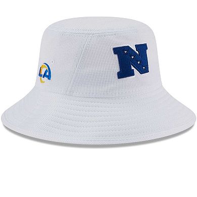 Men's New Era White Los Angeles Rams 2023 NFL Pro Bowl Bucket Hat