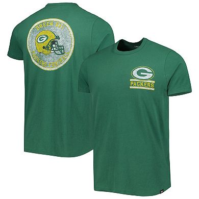 Men's '47 Green Green Bay Packers Open Field Franklin T-Shirt