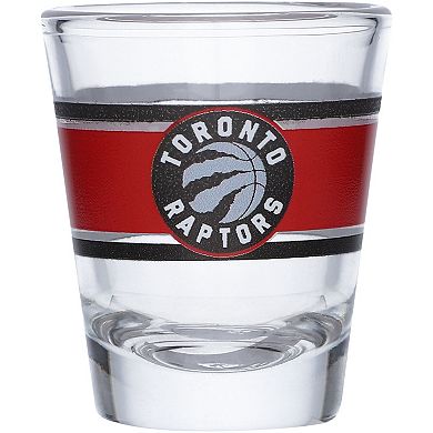 Toronto Raptors 2oz. Stripe Shot Glass