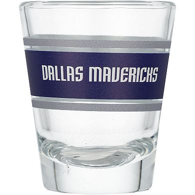 Dallas Mavericks 2oz. Stripe Shot Glass
