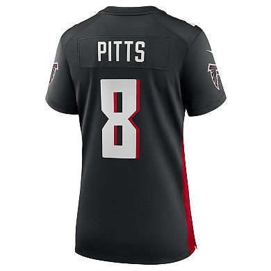 Women's Nike Kyle Pitts Black Atlanta Falcons 2021 NFL Draft First Round Pick Player Game Jersey