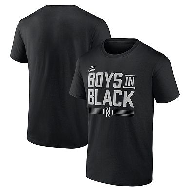 Men's Fanatics Branded Black Nashville SC Johnny Cash The Boys in Black T-Shirt