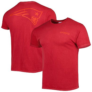 Men's '47 Red New England Patriots Fast Track Tonal Highlight T-Shirt