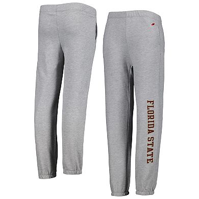 Youth League Collegiate Wear Gray Florida State Seminoles Essential Pants