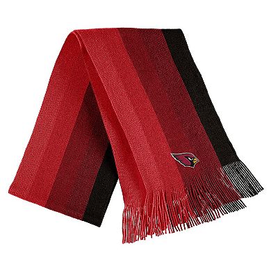 Women's WEAR by Erin Andrews Cardinal Arizona Cardinals Ombre Pom Knit Hat and Scarf Set