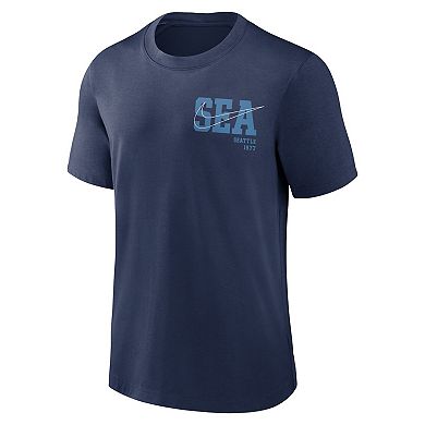 Men's Nike Navy Seattle Mariners Statement Game Over T-Shirt