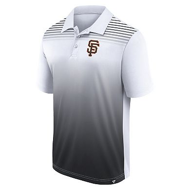 Men's Fanatics Branded White/Black San Francisco Giants Sandlot Game Polo