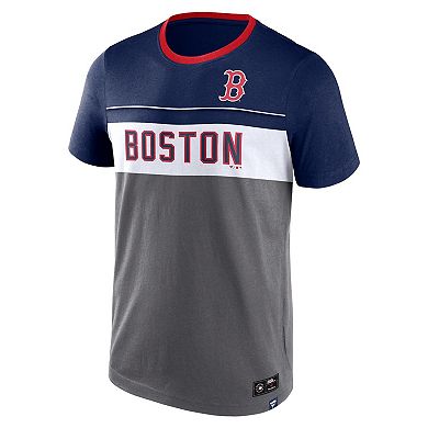 Men's Fanatics Branded Gray Boston Red Sox Claim The Win T-Shirt