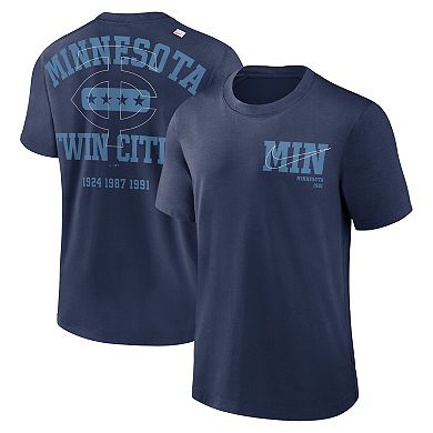 Men's Nike Navy Minnesota Twins Statement Game Over T-Shirt