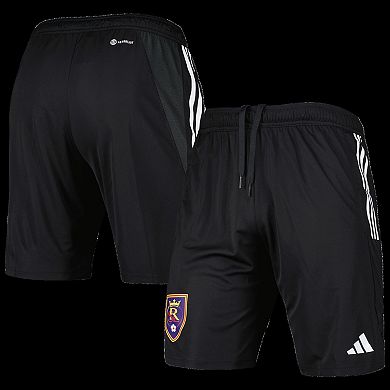 Men's adidas Black Real Salt Lake 2023 On-Field AEROREADY Training Shorts