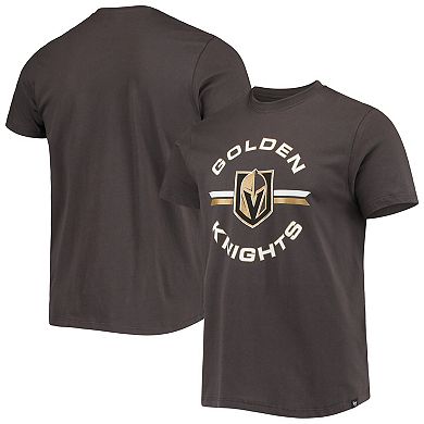 Men's '47 Charcoal Vegas Golden Knights Assist Super Rival T-Shirt