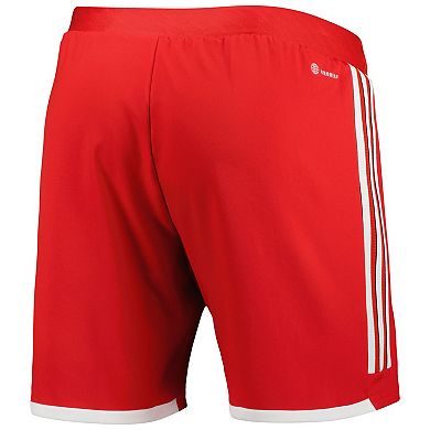 Men's adidas Red New England Revolution 2023 Away AEROREADY Authentic Shorts