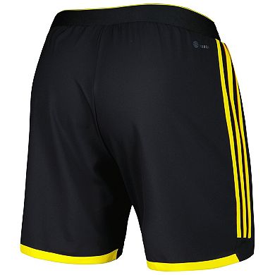 Men's adidas Black Seattle Sounders FC 2023 Away AEROREADY Authentic Shorts