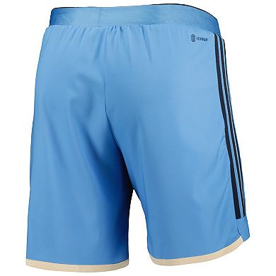 Men's adidas Light Blue Philadelphia Union 2023 Away AEROREADY Authentic Shorts