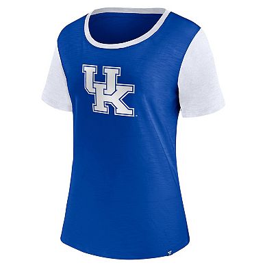 Women's Fanatics Branded Royal Kentucky Wildcats Carver T-Shirt