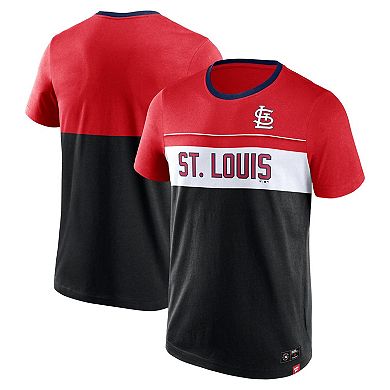 Men's Fanatics Branded Black St. Louis Cardinals Claim The Win T-Shirt