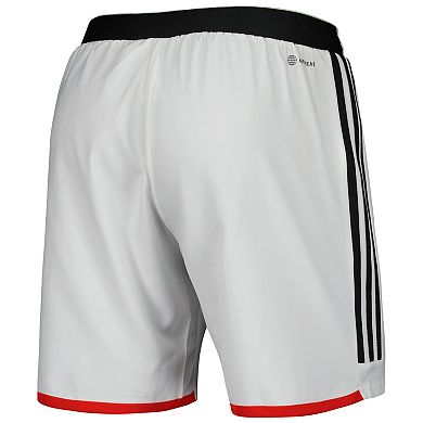 Men's adidas White FC Dallas 2023 Away AEROREADY Authentic Shorts