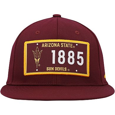 Men's adidas  Maroon Arizona State Sun Devils Established Snapback Hat