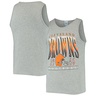 Men's '47 Heathered Gray Cleveland Browns Home Opener Vintage Tank Top