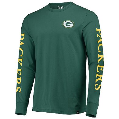 Men's Green Bay Packers '47 Green Franklin Long Sleeve T-Shirt