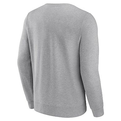 Men's Fanatics Branded Heather Gray Washington Capitals Special Edition 2.0 Pullover Sweatshirt