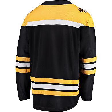 Men's Fanatics Branded Black Boston Bruins Breakaway Home Jersey