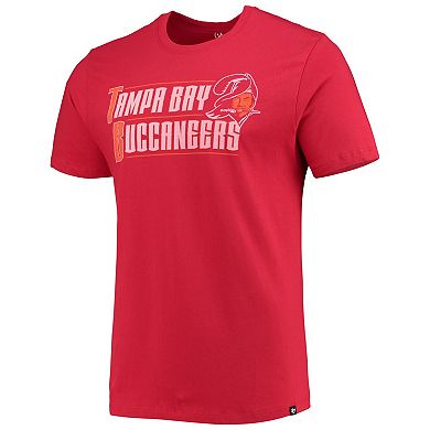 Men's '47 Red Tampa Bay Buccaneers Regional Super Rival T-Shirt