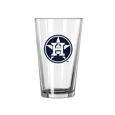 Houston Astros 16oz. Team Wordmark Game Day Pint Glass