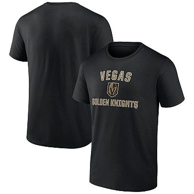 Men's Fanatics Black Vegas Golden Knights Special Edition 2.0 Wordmark T-Shirt