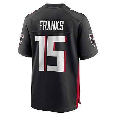 Men's Nike Feleipe Franks Black Atlanta Falcons Game Jersey