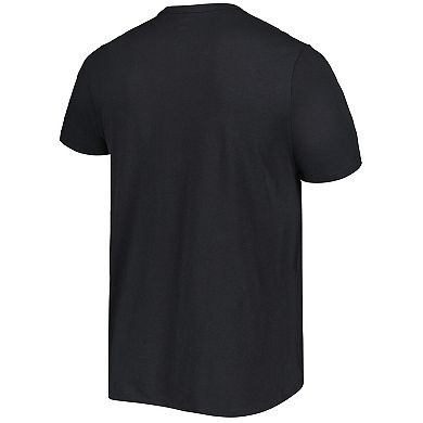 Men's '47 Black Arizona Cardinals Wordmark Rider Franklin T-Shirt