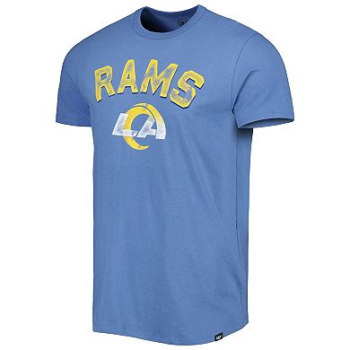 Men's '47 Royal Los Angeles Rams All Arch Franklin T-Shirt