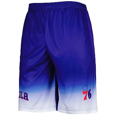 Men's Fanatics Branded Royal Philadelphia 76ers Big & Tall Fadeaway Shorts