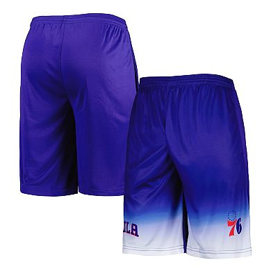 Men's Fanatics Branded Royal Philadelphia 76ers Big & Tall Fadeaway Shorts