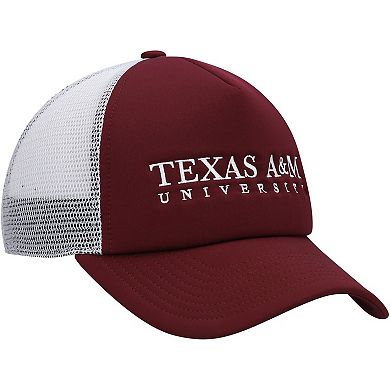 Men's adidas Maroon/White Texas A&M Aggies Foam Trucker Snapback Hat