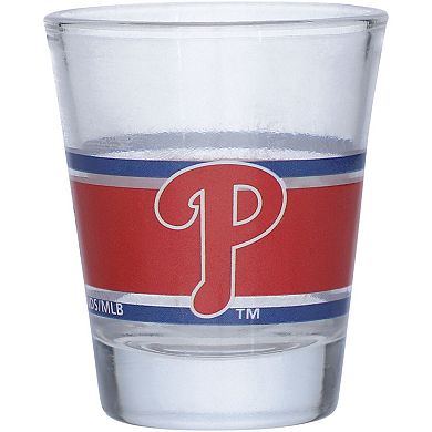 Philadelphia Phillies 2oz. Stripe Shot Glass