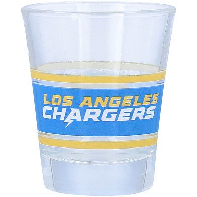 Los Angeles Chargers 2oz. Stripe Shot Glass