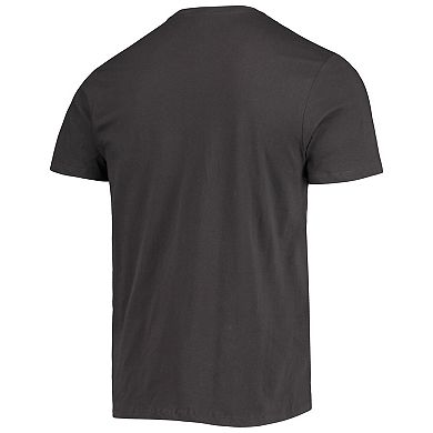 Men's '47 Charcoal Los Angeles Rams Dark Ops Super Rival T-Shirt